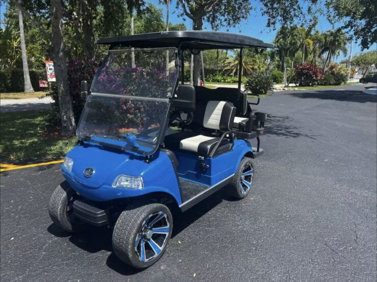 Fort Lauderdale: 4 People Golf Cart Rental - Rental Package Details