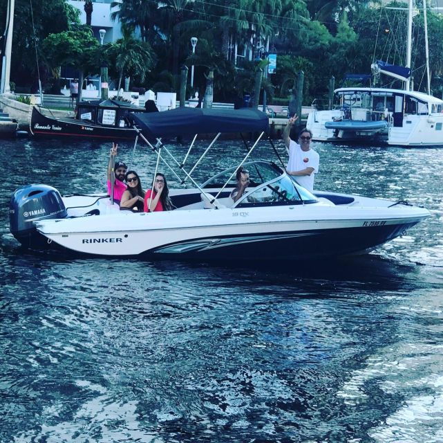 Fort Lauderdale: 8 People Private Boat Rental - Instructor Information and Languages