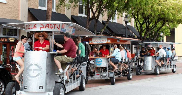 Fort Lauderdale: Guided Happy Hour Bar Crawl by Beer Bike - Provider and Duration Information