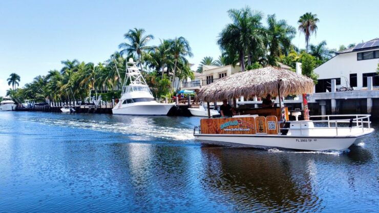 Fort Lauderdale: Private Tiki Boat Tour up to 6 People - Tour Duration and Experience Highlights