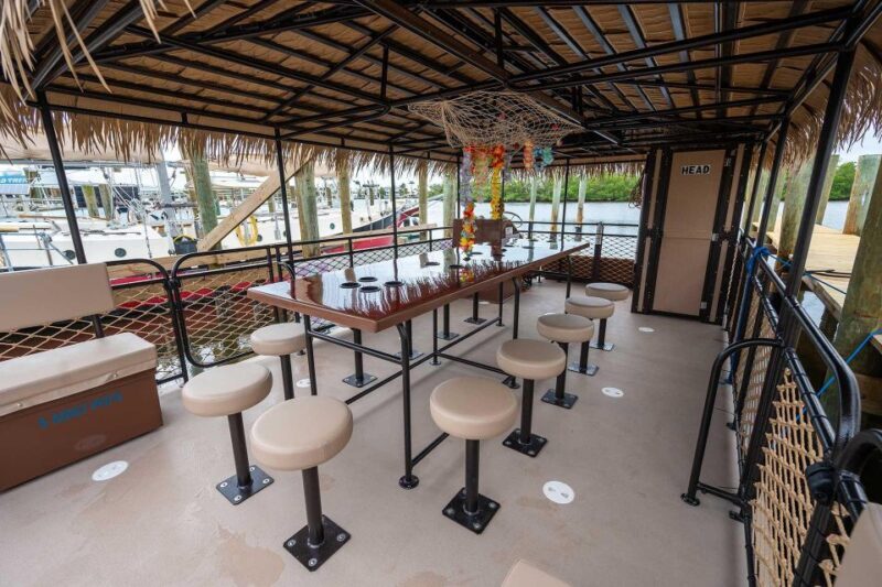 Fort Myers Beach: Adults only BYOB Tiki Pub Daytime Cruise - The Crew & Safety