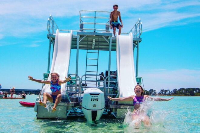 Fort Walton: Double Decker Full Day Pontoon Boat Rental - Full Description of Experience
