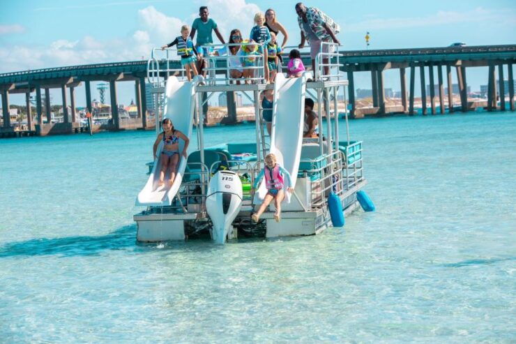 Fort Walton: Double Decker Half Day Pontoon Boat Rental - Activity Details