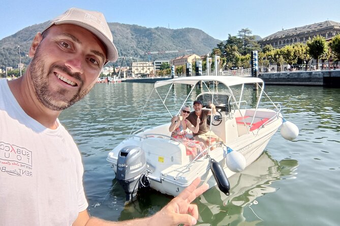 Four Hours Boat Rental in Lake Como - Meeting Point Details