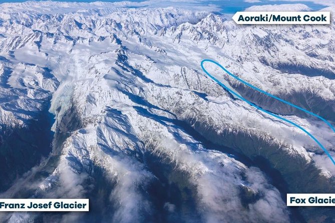 Fox Glacier Helicopter Flight With Snow Landing - End Point