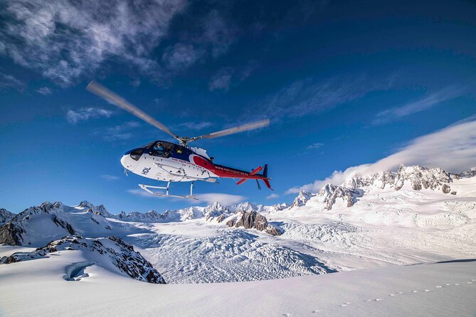Fox Glacier Neve Discoverer Helicopter Flight - Snow Landing on Fox Glacier