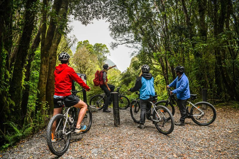 Fox Glacier Valley E-Bike & Hike - What the e-bike changes