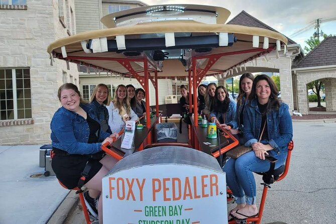 Foxy Pedaler Sturgeon Bay Private Bike Tour - Accessibility Information