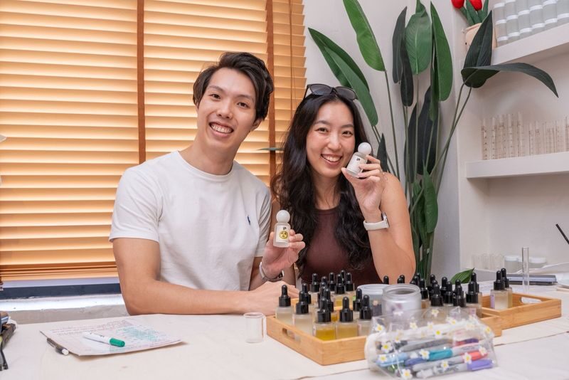 Fragrance Making Workshop by Perfume Play - Finding the Bali Lane studio