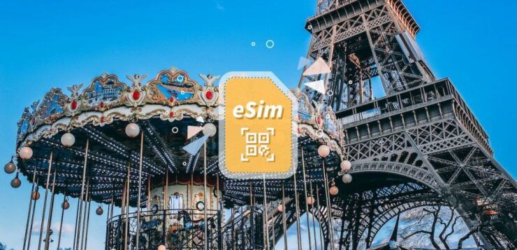 France/Europe: Esim Mobile Data Plan - Booking and Activation Process Details