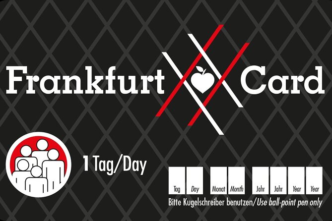 Frankfurt Card 1 Day Group Ticket - Tips for Making the Most of Your Day