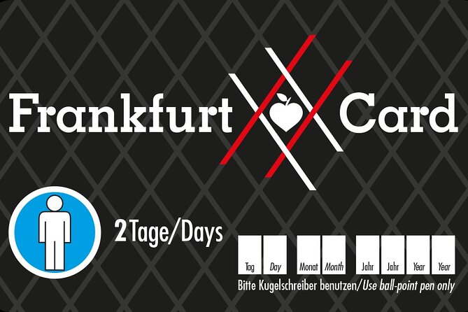 Frankfurt Card 2 Days - How to Purchase and Activate