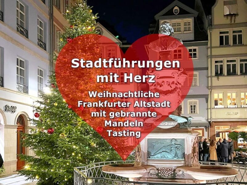Frankfurt: Christmas Market & Old Town Tour 60 min-daily 16:00-in German - Good To Know
