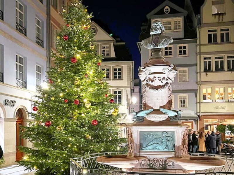 Frankfurt: Christmas Old Town Walking Tour (2 hours in German) - Good To Know