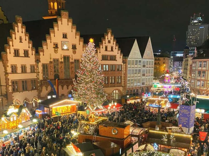 Frankfurt: Christmas Old Town Walking Tour (2 hours in German) - Exploring Frankfurt’s Christmas Old Town