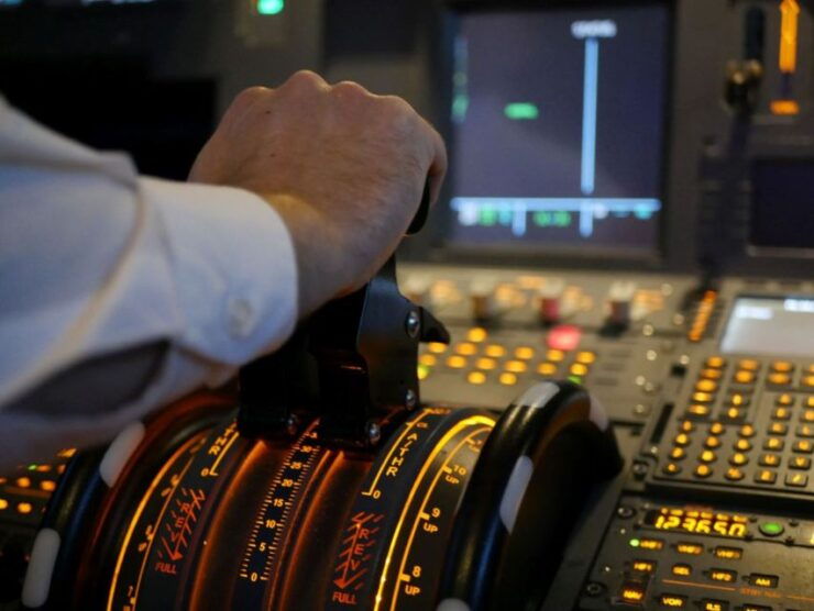Frankfurt-Egelsbach: 1-Hour Airbus A320 Flight Simulator - Explore a Realistic Cockpit With Original Instruments
