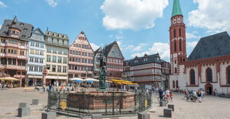 Frankfurt: Highlights the New Old Town English Guided Walk - Tour Details