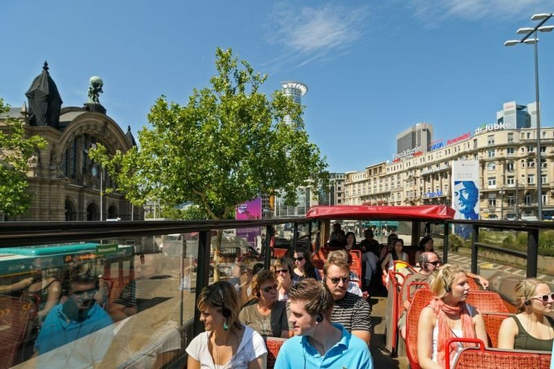 Frankfurt Hop-On Hop-Off Express or Skyline Bus - The pass, schedule and real value