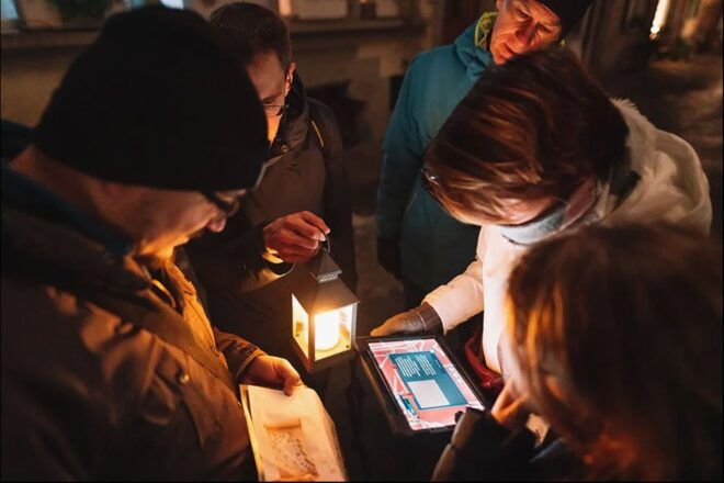 Frankfurt Outdoor XMas Escape Game: "the Clock of Eternity" - Full Description of the Activity