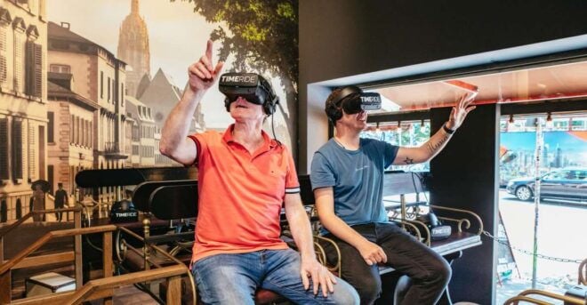 Frankfurt: TimeRide VR Time Travel Experience Ticket - Full Description of the Experience