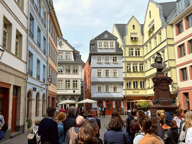 Frankfurt: Walking tour between St. Paul's Church, Main & Old Town flair in German - Good To Know