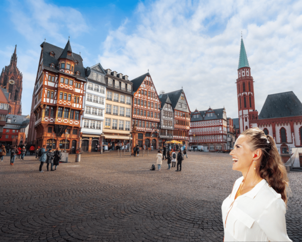 Frankfurt: Walking Tour With Audio Guide on App - Highlights and Attractions