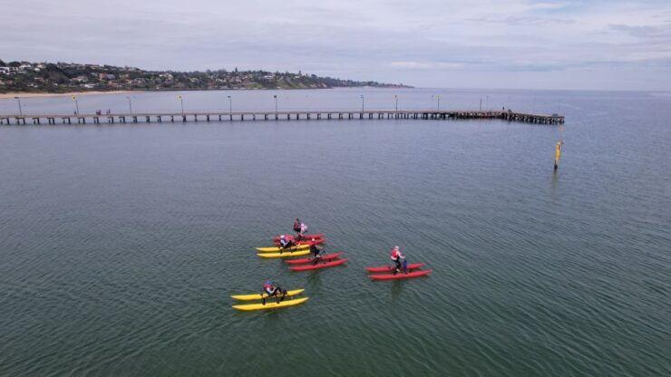 Frankston: Port Phillip Bay Water Bike Tour - Guide Information
