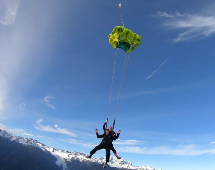 Franz Josef: 13,000ft, 16,500ft or 18,000ft Skydive - Booking and Cancellation Policies