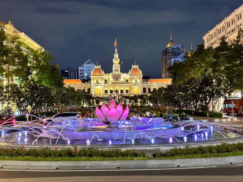Free E-sim Saigon Night Walking Tour with Local Guide - Exploring the Nightlife and Street Food Scene