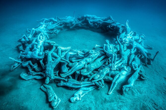 Freediving at Museum Atlantico - Unique Underwater Sculptures