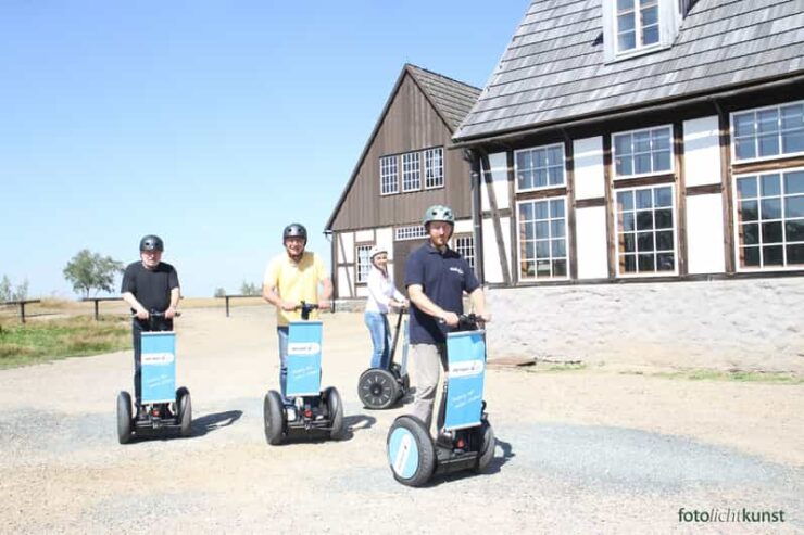 Freiberg: Guided Sightseeing Segway Tour Though Albert Park - Itinerary Highlights