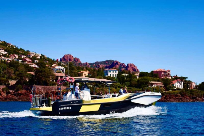 Fréjus : Esterel Calanques Cruise (Comfort Boat) + Swim Stop - FAQ