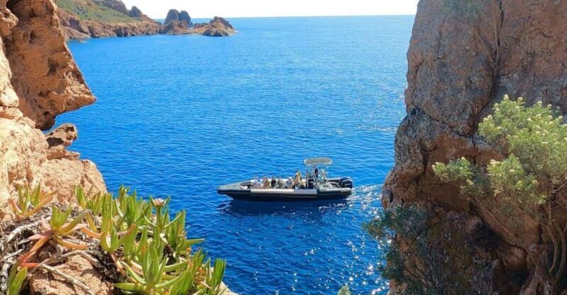 Fréjus : Estérel Calanques Speedboat Tour + Swim Stop - What to Expect During the Tour