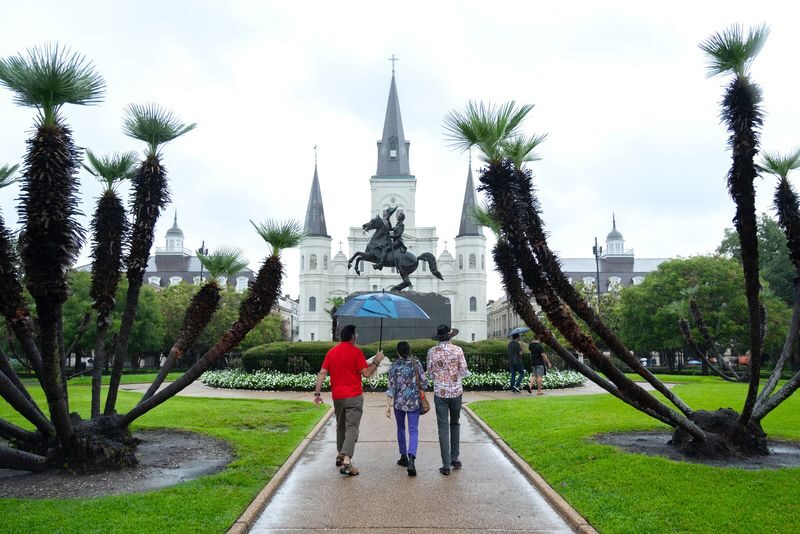 French Quarter Food Tour in New Orleans - The French Market and the meaning of local ingredients