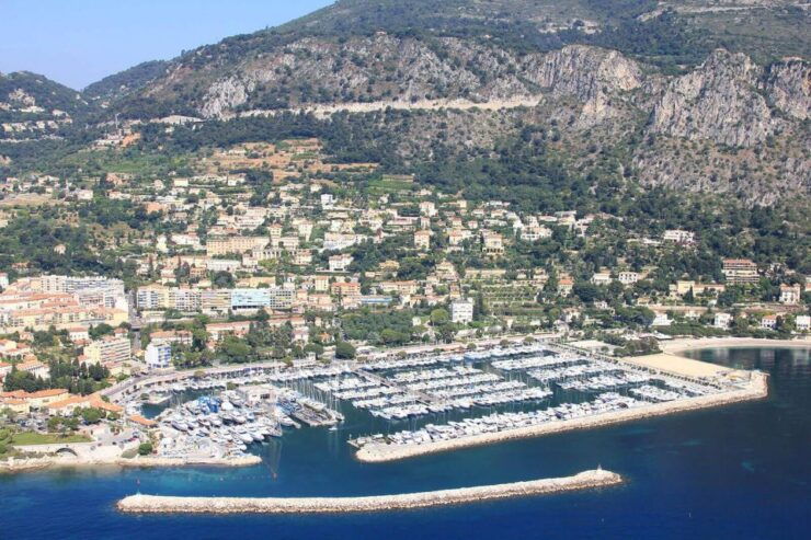 French Riviera East Coast Between Nice and Menton - Villefranche Sur Mer: Medieval Village and Bay