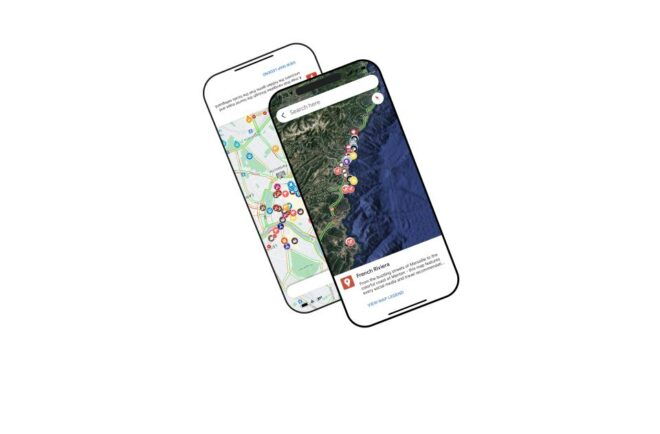 French Riviera: Map by Locals - Accessing the Map and Features