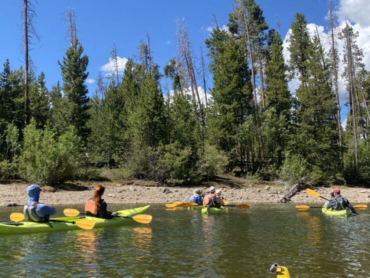 Frisco: Dillon Reservoir Guided Island Tour by Kayak - Tour Description