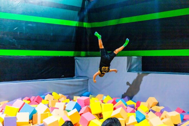 Froggys Park All-Day-Play Trampoline, Playground & RopePark - Meeting Point Information