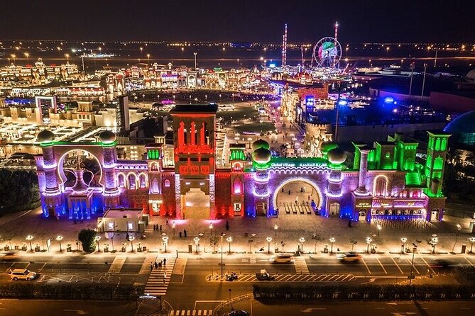 From Abudhabi to Global Village and Miracle Garden Private Tour - Meeting and Pickup