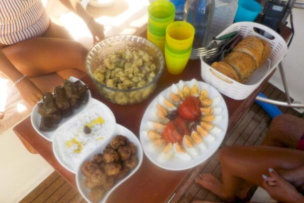 From Adamas: Milos and Poliegos Catamaran Cruise With Lunch - Highlights of the Cruise