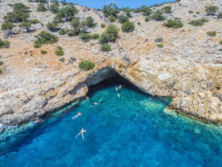 From Ag Anna: Rina's Cave and Ano and Kato Koufonisi Cruise - Booking Details