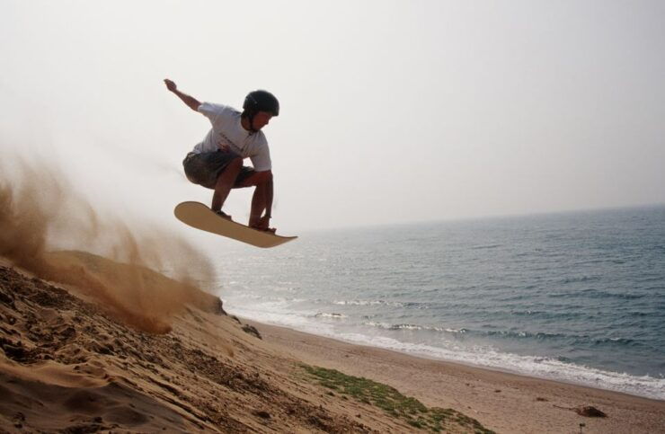 From Agadir or Taghazout: Desert Sand Boarding Tour W/ Lunch - Multilingual Tour Guide and Pickup Options