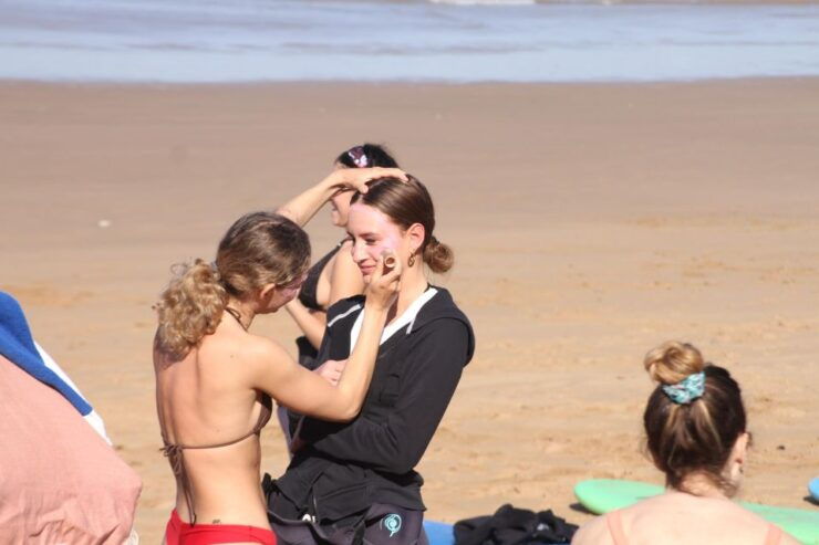 From Agadir: Taghazout Beach Surf Lesson With Transfer - Booking and Logistics