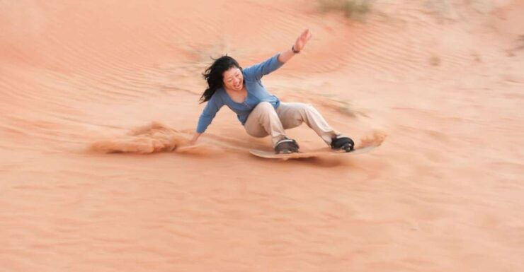 From Agadir/Tamraght/Taghazout: Sandoarding in Sand Dunes - Experience Highlights