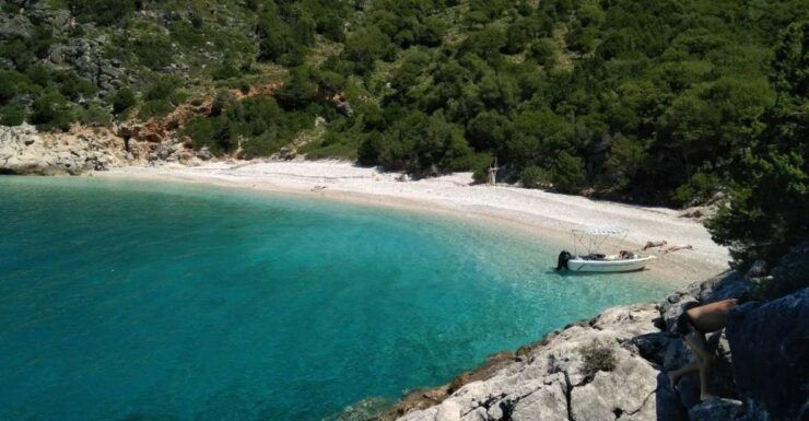 From Agia Effimia: Ithaca Cruise, Gidaki Beach, & Kioni Tour - Gidaki Beach Experience