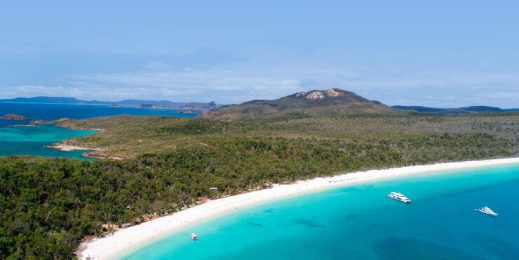 From Airlie: Whitsundays and Whitehaven Half-Day Cruise - Cruise Experience