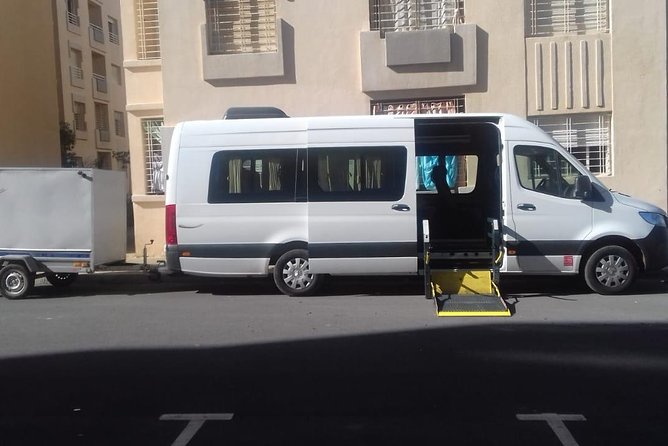 From Airport Casablanca to City Center by Mercedes Van - Starting From .15 per Group