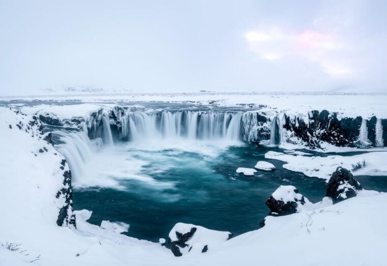 From Akureyri: Goðafoss Waterfall Winter Tour - The Experience Guides