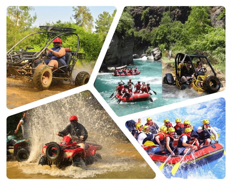 From Alanya, Antalya, Kemer: Rafting And Buggy or Quad Tour - Good To Know