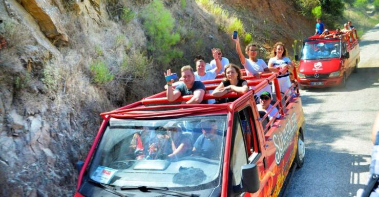 From Alanya: Cabrio Adventure Safari Tour W/ Lunch - Booking Information